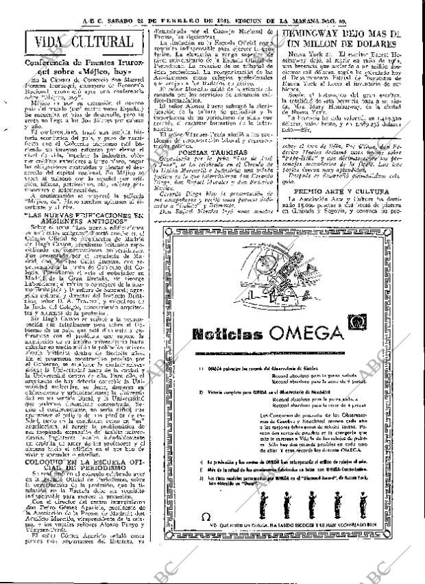 ABC MADRID 22-02-1964 página 69