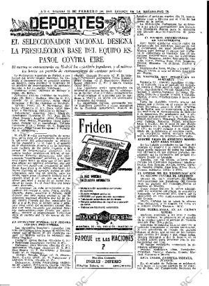 ABC MADRID 22-02-1964 página 75