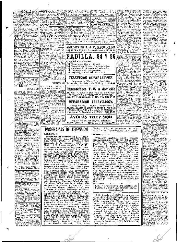 ABC MADRID 22-02-1964 página 88