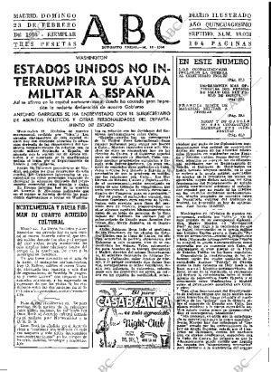 ABC MADRID 23-02-1964 página 55