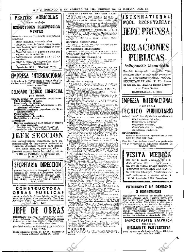 ABC MADRID 23-02-1964 página 89