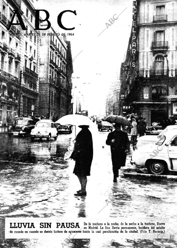 ABC MADRID 25-02-1964 página 1