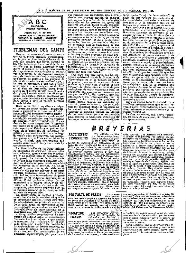ABC MADRID 25-02-1964 página 32
