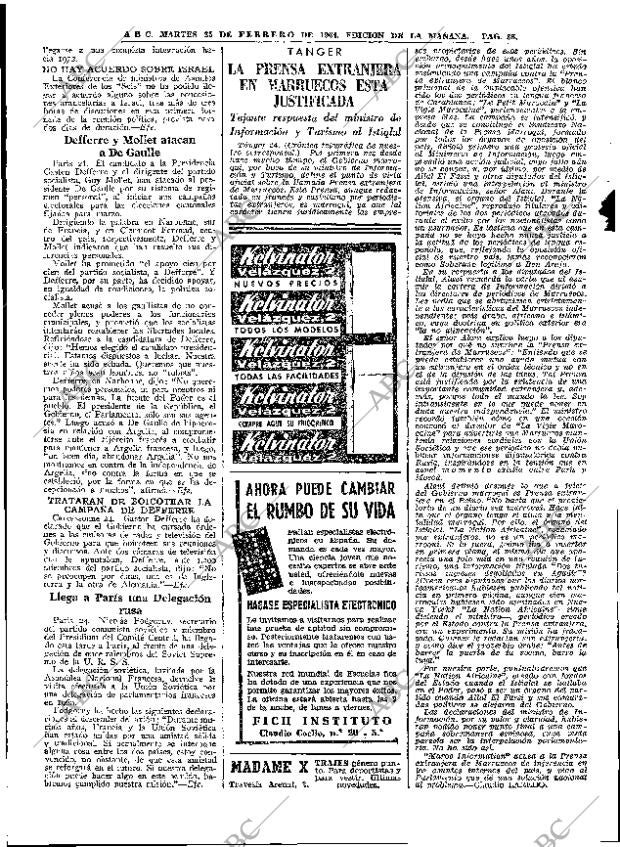 ABC MADRID 25-02-1964 página 36