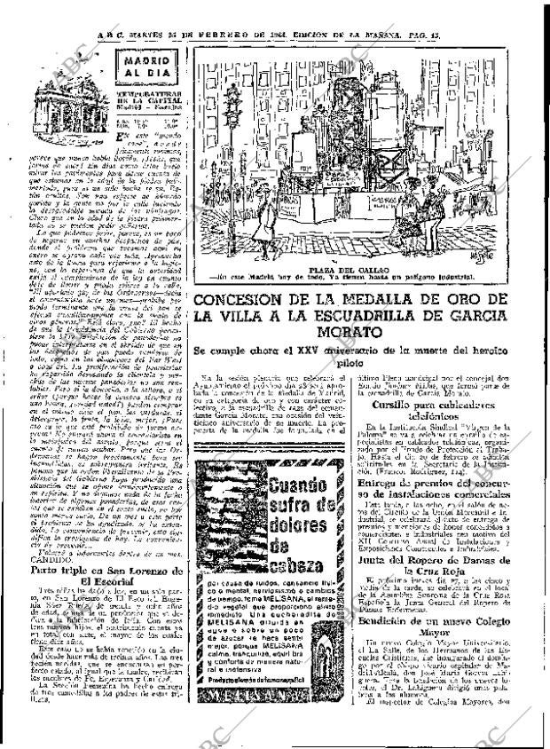 ABC MADRID 25-02-1964 página 45