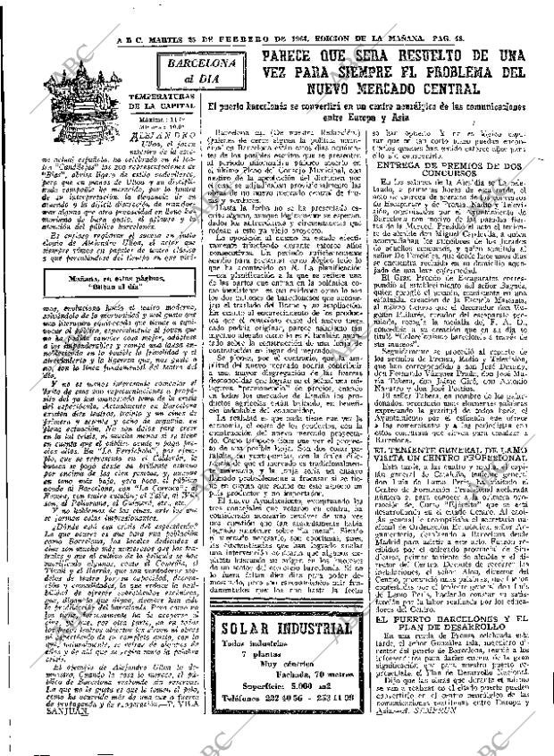 ABC MADRID 25-02-1964 página 48