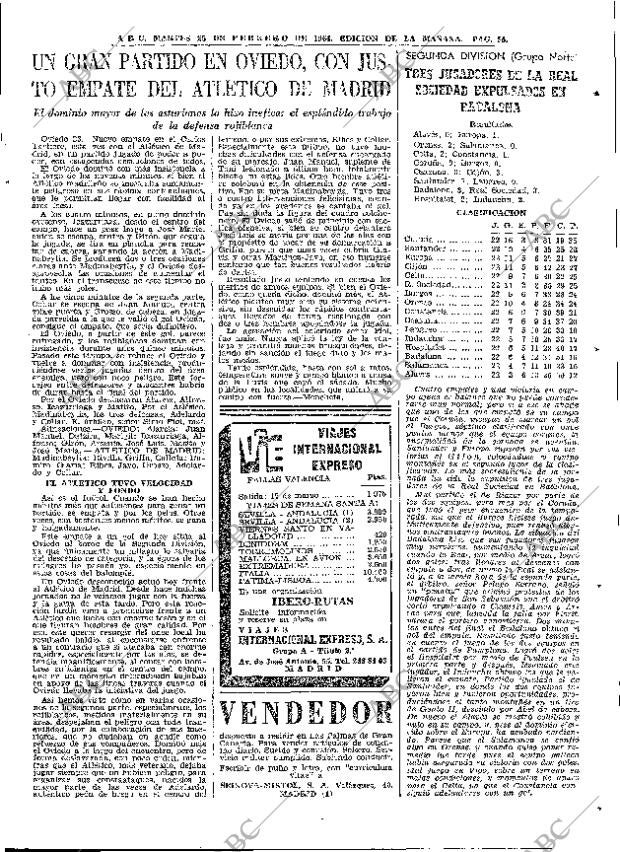ABC MADRID 25-02-1964 página 55