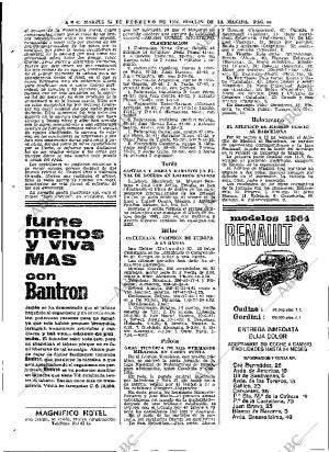 ABC MADRID 25-02-1964 página 60
