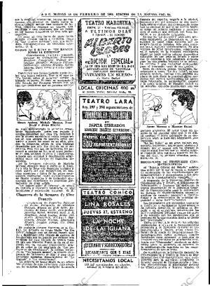 ABC MADRID 25-02-1964 página 64