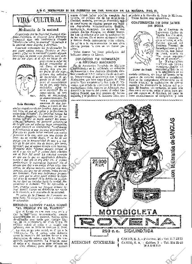 ABC MADRID 26-02-1964 página 51
