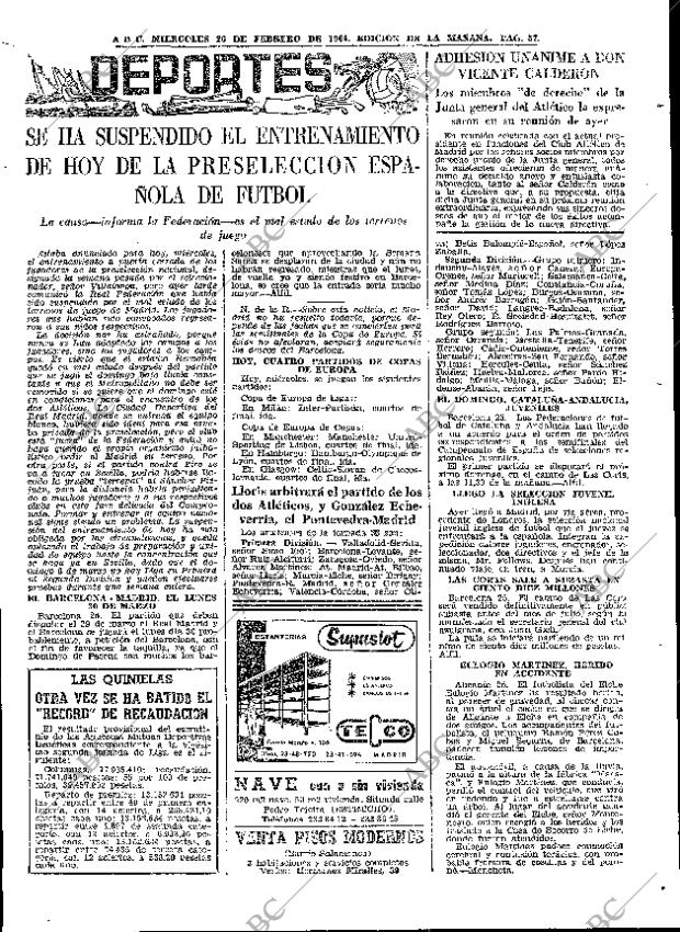 ABC MADRID 26-02-1964 página 57