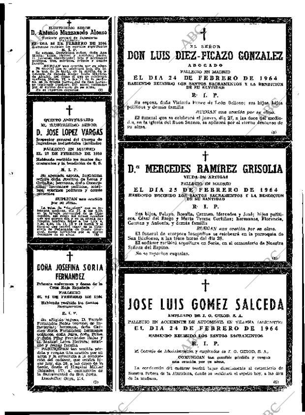 ABC MADRID 26-02-1964 página 76