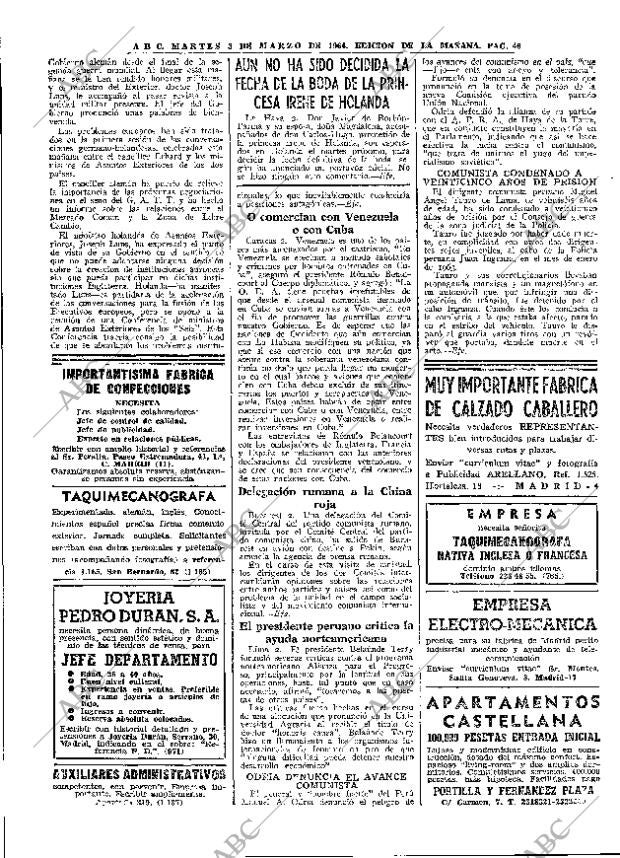 ABC MADRID 03-03-1964 página 46