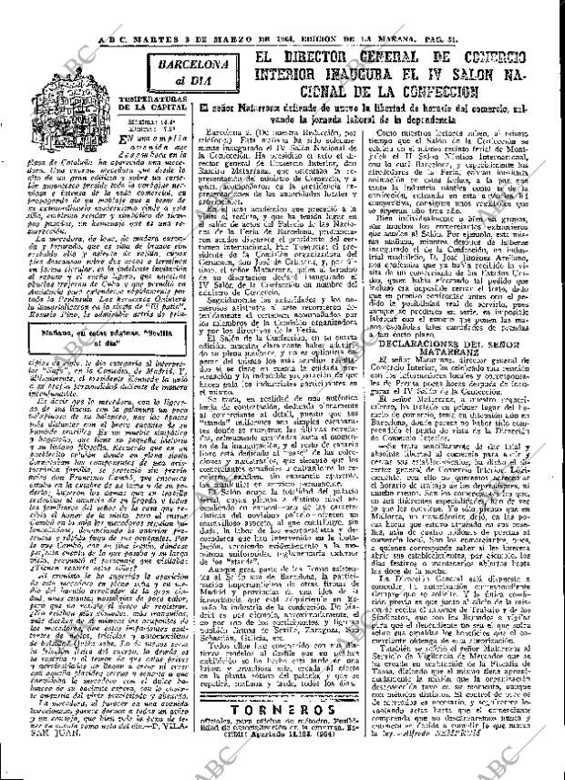 ABC MADRID 03-03-1964 página 51