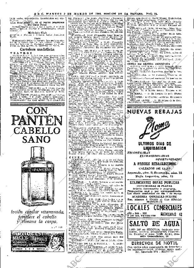 ABC MADRID 03-03-1964 página 72