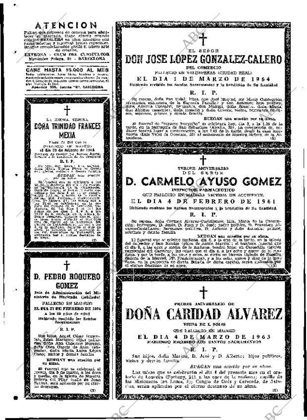 ABC MADRID 03-03-1964 página 84