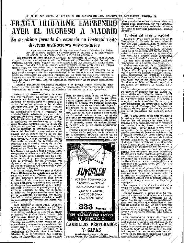 ABC SEVILLA 05-03-1964 página 23