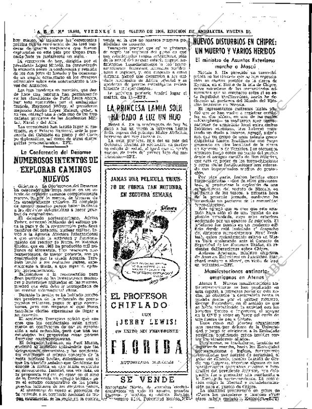 ABC SEVILLA 06-03-1964 página 20