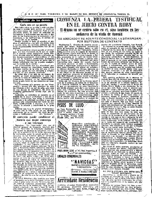 ABC SEVILLA 06-03-1964 página 21