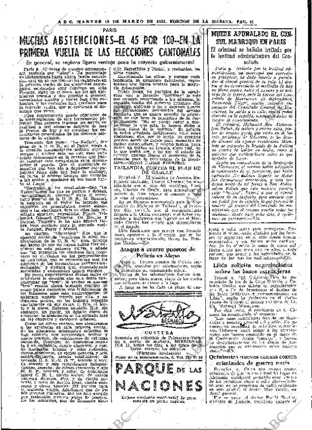 ABC MADRID 10-03-1964 página 41