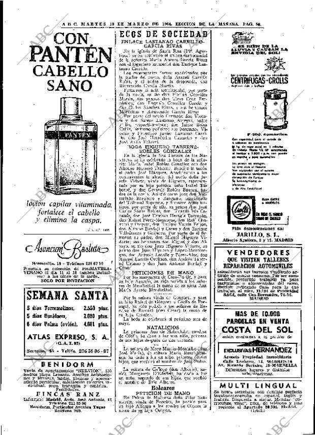 ABC MADRID 10-03-1964 página 56