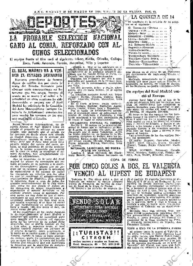 ABC MADRID 10-03-1964 página 65