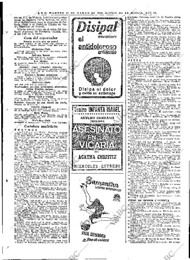 ABC MADRID 10-03-1964 página 72