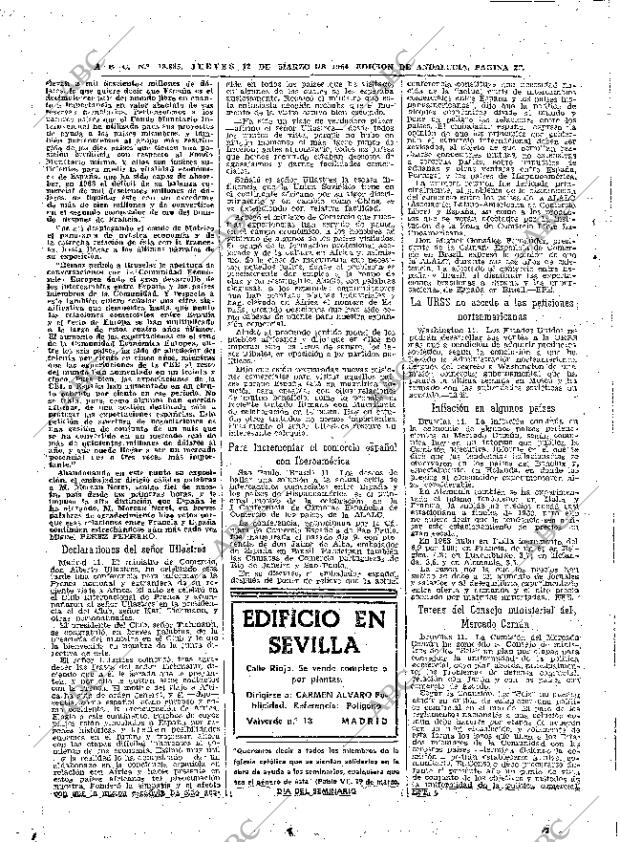 ABC SEVILLA 12-03-1964 página 26