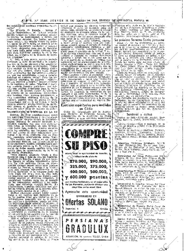 ABC SEVILLA 12-03-1964 página 40