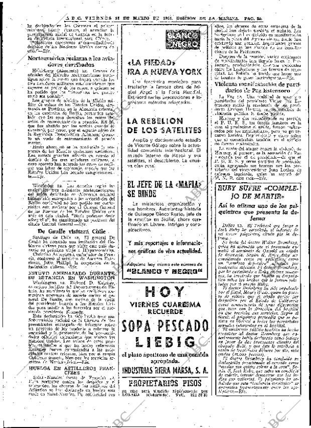 ABC MADRID 13-03-1964 página 50