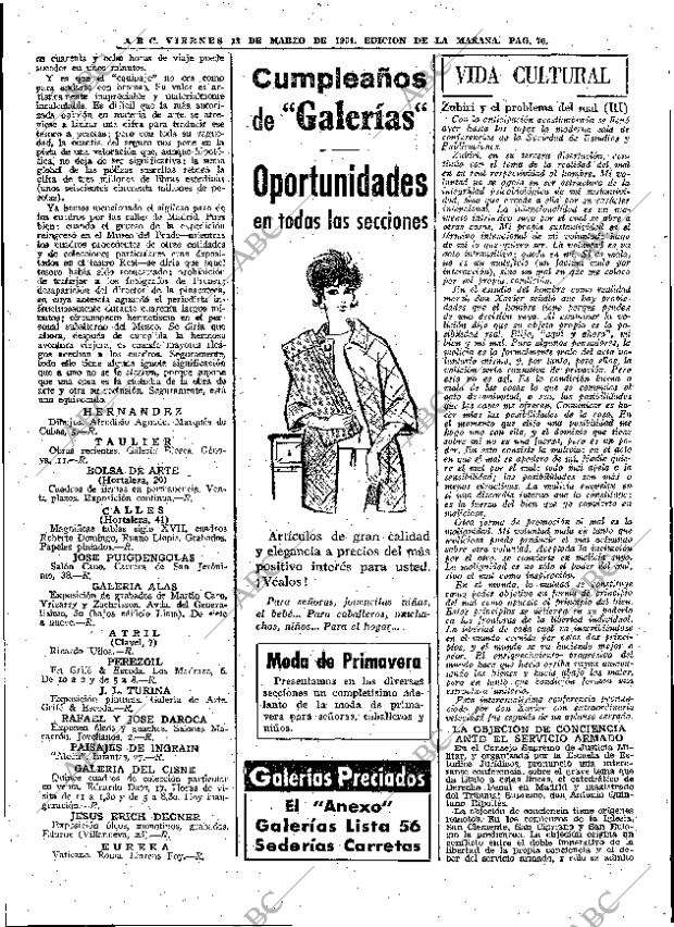 ABC MADRID 13-03-1964 página 70