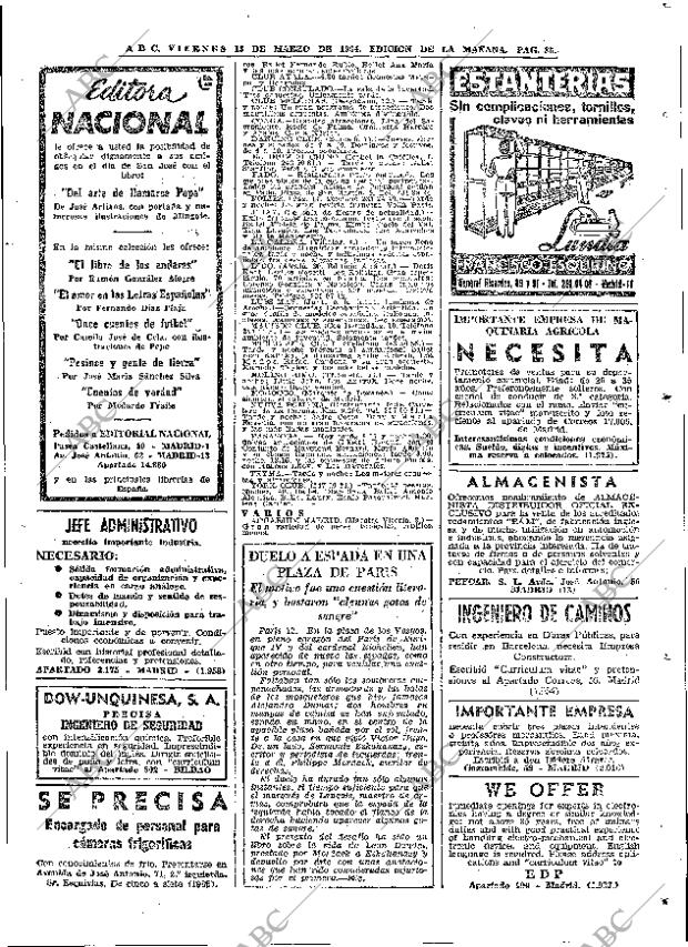 ABC MADRID 13-03-1964 página 85