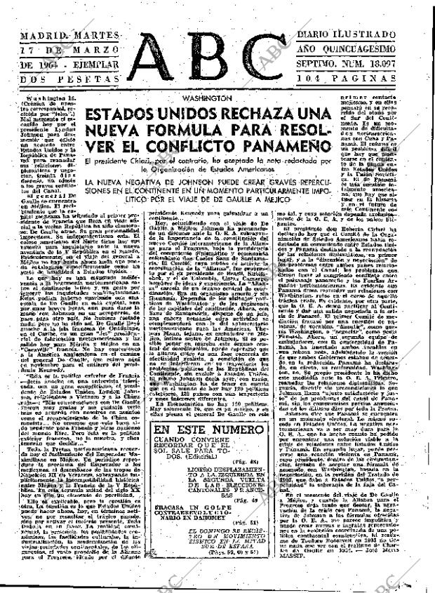 ABC MADRID 17-03-1964 página 47