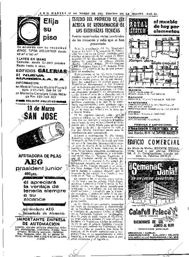 ABC MADRID 17-03-1964 página 56