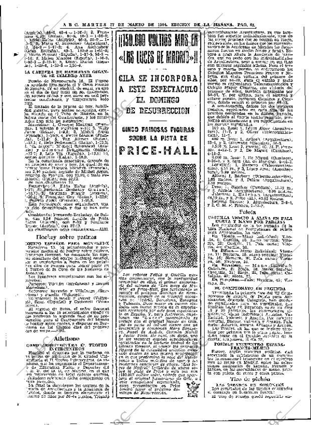 ABC MADRID 17-03-1964 página 82