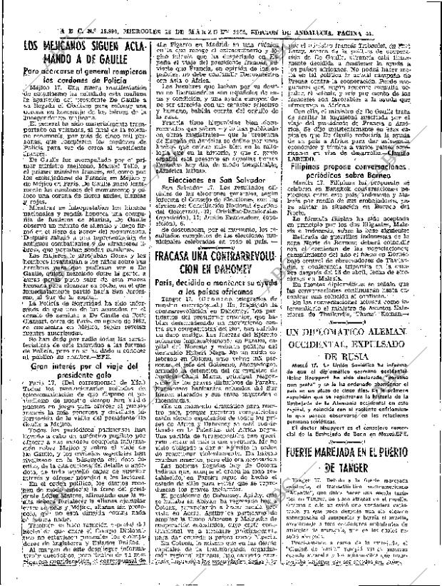 ABC SEVILLA 18-03-1964 página 34