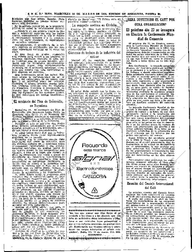 ABC SEVILLA 18-03-1964 página 38