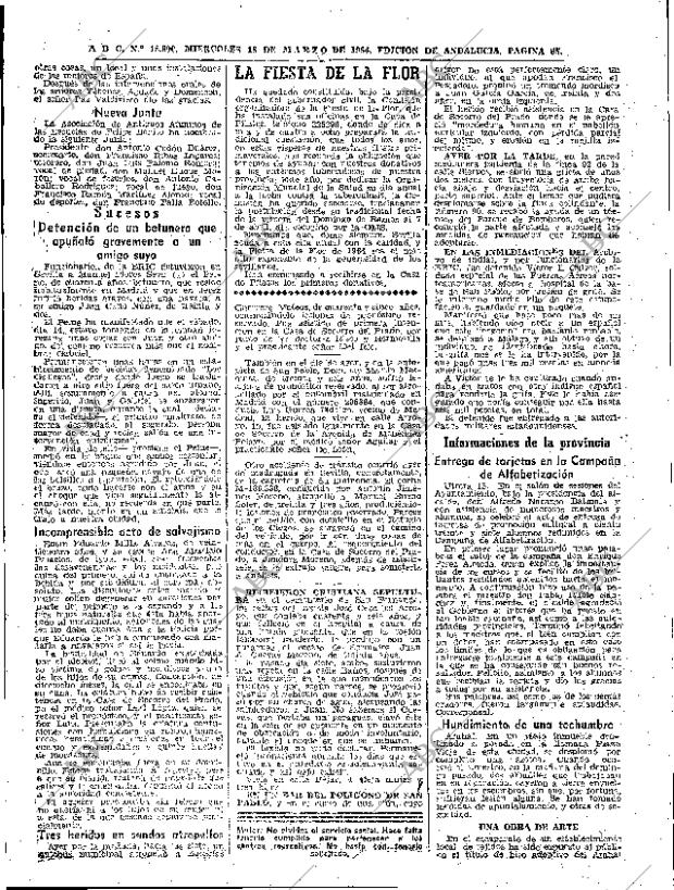 ABC SEVILLA 18-03-1964 página 65
