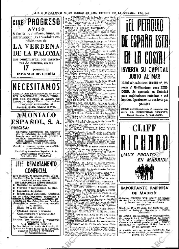 ABC MADRID 22-03-1964 página 106