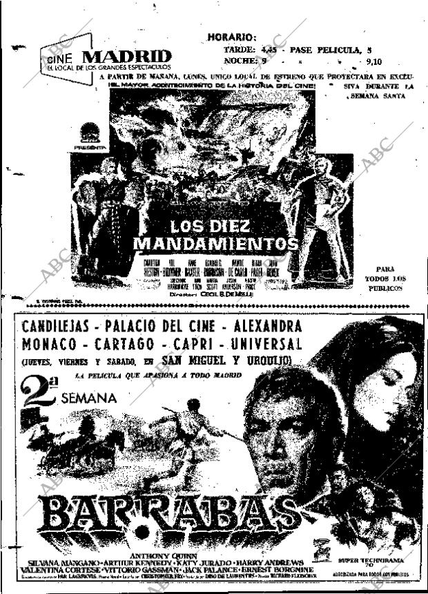 ABC MADRID 22-03-1964 página 62