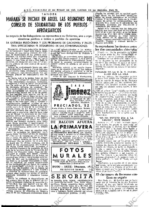 ABC MADRID 22-03-1964 página 75