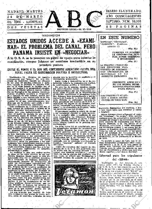 ABC MADRID 24-03-1964 página 31