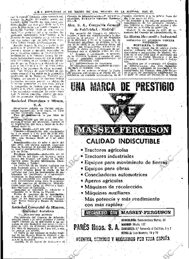 ABC MADRID 25-03-1964 página 57