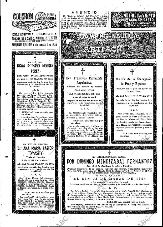 ABC MADRID 25-03-1964 página 76