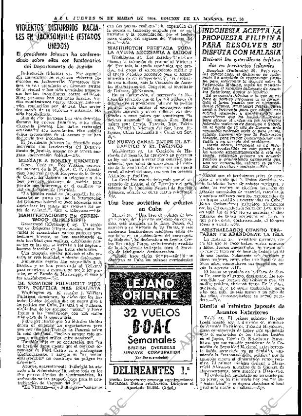 ABC MADRID 26-03-1964 página 36