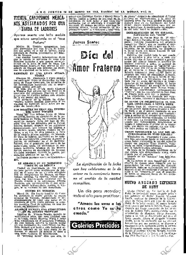 ABC MADRID 26-03-1964 página 38