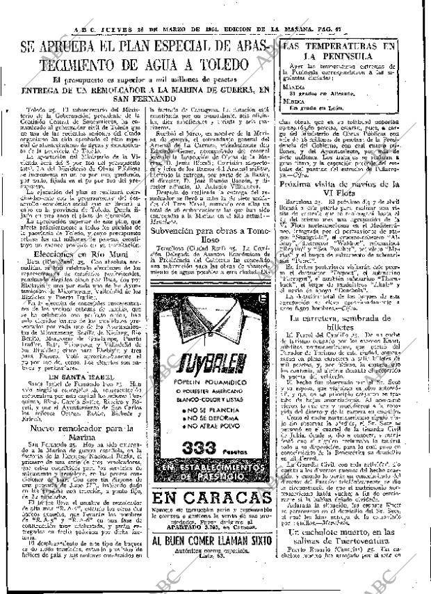 ABC MADRID 26-03-1964 página 47