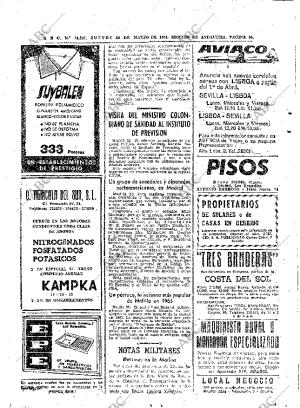 ABC SEVILLA 26-03-1964 página 54