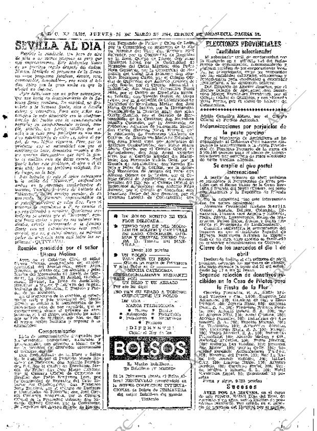 ABC SEVILLA 26-03-1964 página 57