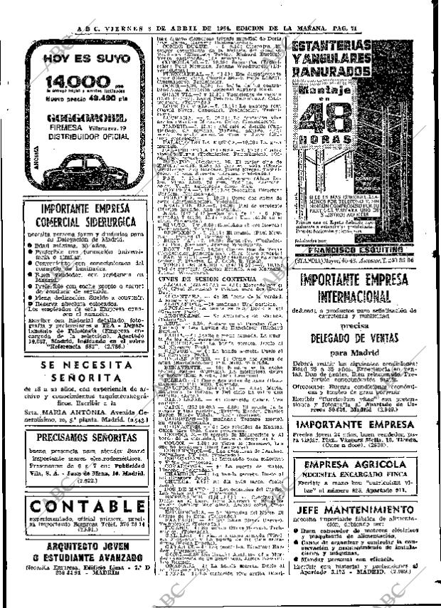 ABC MADRID 03-04-1964 página 71